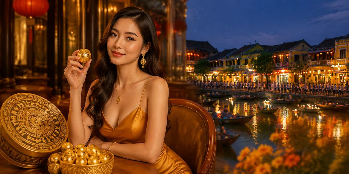 Người chơi tại Hội An theo dõi xổ số và khuyến mãi trong quán cà phê Việt Nam